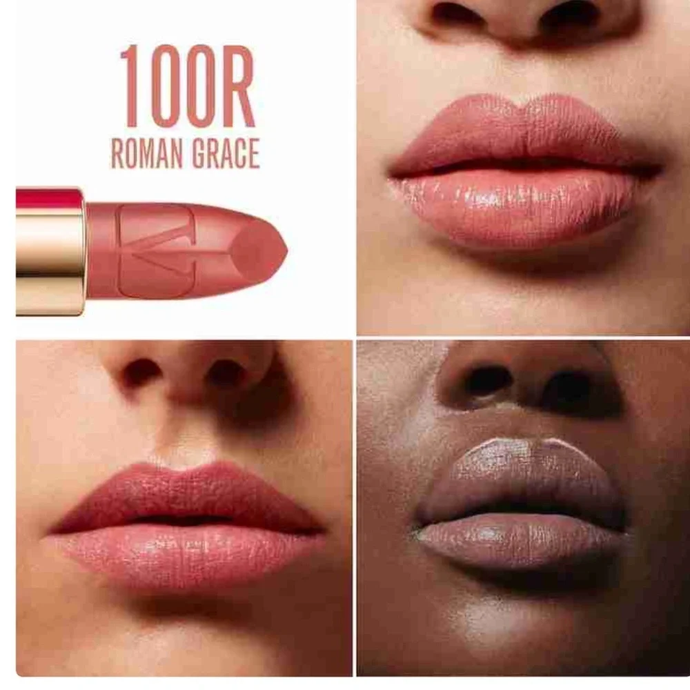 NWT VALENTINO Valentino Rosso Valentino Satin Lipstick 100R Roman Grace